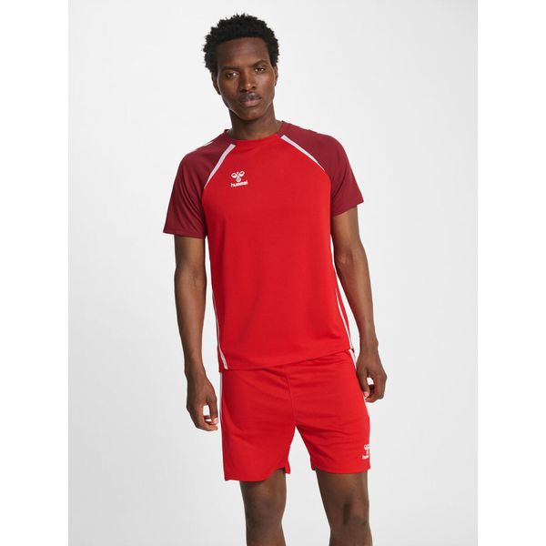 Koszulka Hummel Lead 2.0. Brązowe koszulki sportowe męskie Hummel, bez wzorów, bez kołnierzyka, bez ramiączek, do koszykówki. Za 170.00 zł.