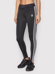 Adidas Legginsy adicolor Classics HF7536 Czarny Slim Fit. Czarne legginsy damskie Adidas, bez wzorów, z syntetyku. Za 179.99 zł.