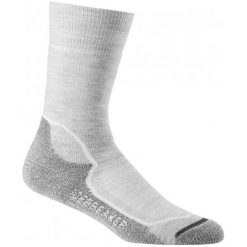 Icebreaker Skarpetki Trekkingowe Wmns Hike Basic Medium Crew Silver/Black/Oil L. Skarpety damskie marki Icebreaker. W wyprzedaży za 49.00 zł.