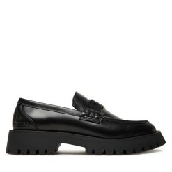 Loafersy Guess. Czarne mokasyny męskie Guess. Za 539.99 zł.