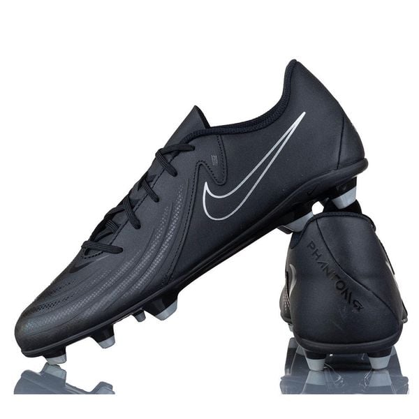 Korki Sportowe Męskie Nike Phantom Gx Ii Club Fg/Mg. Czarne buty sportowe męskie Nike, bez zapięcia, do piłki nożnej. Za 264.00 zł.
