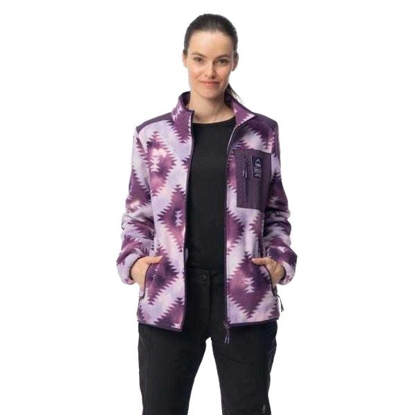 Damska Bluza Polarowa Cloyne. Fioletowe bluzy damskie ELBRUS, na zimę, xs, bez wzorów, z materiału, bez kaptura. Za 243.98 zł.
