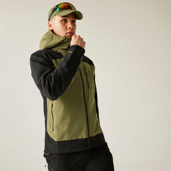 Męska wodoodporna kurtka Torrek II. Brązowe kurtki snowboardowe męskie Dare 2b, na zimę, m, bez wzorów, z tkaniny, narciarskie. Za 562.49 zł.