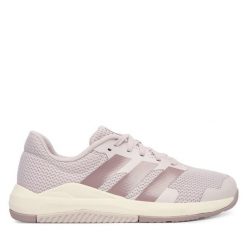 Buty na siłownię adidas. Fioletowe obuwie sportowe damskie Adidas, bez wzorów, na fitness i siłownię. Za 279.99 zł.