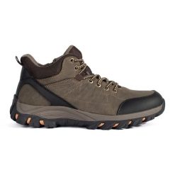Brązowe męskie buty trekkingowe. Brązowe trekkingi męskie . Za 227.37 zł.