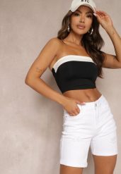 Białe Jeansowe Szorty High Waist z Ozdobnymi Przetarciami Vimarinda. Białe szorty damskie Renee, na lato, xs, bez wzorów, z jeansu, eleganckie, z podwyższonym stanem. Za 34.99 zł.