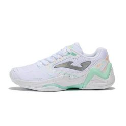 Buty do tenisa damskie Joma Set Lady C. Białe obuwie sportowe damskie Joma, bez wzorów, tenisowe. Za 239.99 zł.