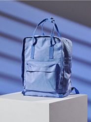 Plecak - niebieski. Niebieskie plecaki damskie Sinsay, bez wzorów, sportowe. W wyprzedaży za 17.99 zł.