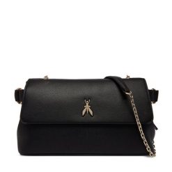 Torebka Patrizia Pepe. Czarne torebki do ręki damskie Patrizia Pepe, bez wzorów, klasyczne, bez dodatków. Za 1,529.00 zł.