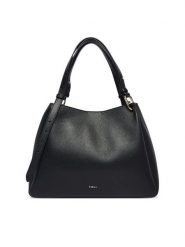 Furla Torebka Nuvola L WB02100 HSF000 CN O6000 Czarny. Czarne torebki do ręki damskie Furla, bez wzorów, ze skóry, bez dodatków. Za 1,979.00 zł.