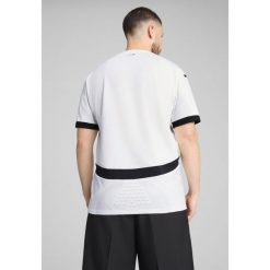 Męska koszulka wyjazdowa Egipt 2025 PUMA White Sand Dune Beige. Białe koszulki sportowe męskie Puma, m, bez wzorów, bez kołnierzyka, bez ramiączek, do piłki nożnej. Za 419.00 zł.