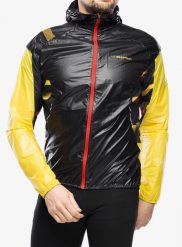 Kurtka do biegania La Sportiva Blizzard Windbreaker Jkt. Czarne kurtki męskie La Sportiva, l, bez wzorów, do biegania. Za 502.69 zł.