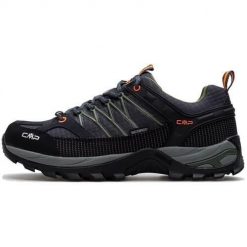 Buty trekkingowe męskie CMP Rigel Low Wp. Brązowe trekkingi męskie CMP, trekkingowe. W wyprzedaży za 359.99 zł.