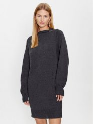 Liu Jo Sweter CF3049 MA62E Szary Regular Fit. Szare swetry damskie Liu Jo, m, bez wzorów, z wełny, bez kołnierzyka, bez ramiączek, bez kaptura. Za 1,839.00 zł.