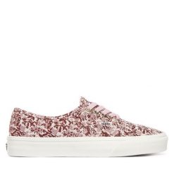 Tenisówki Vans. Czerwone trampki i tenisówki damskie Vans, bez wzorów, bez zapięcia. Za 369.99 zł.