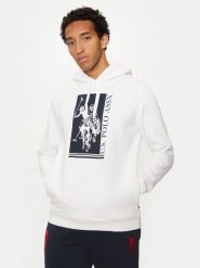 U.S. Polo Assn. Bluza MUP1919 Biały Regular Fit. Białe bluzy męskie U.S. Polo Assn., m, bez wzorów, z bawełny, bez kaptura. Za 139.99 zł.