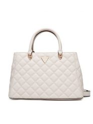 Guess Torebka HWEQG9 50906 Biały. Białe torebki do ręki damskie Guess, z aplikacjami, ze skóry, bez dodatków. Za 489.99 zł.