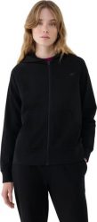 Bluza damska 4F F1763 czarna 4FWMM00TSWSF1763 20S 2XL. Czarne bluzy damskie 4f, s, bez wzorów, bez kaptura. Za 181.54 zł.