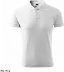 MALFINI Pique Polo 203 - ADLER - Koszulka polo męska, 200 g/m - biały 3XL. Białe koszulki polo męskie Malfini, m, bez wzorów, bez ramiączek. Za 38.85 zł.