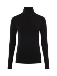 Msch Copenhagen koszulka z długim rękawem - MSCHBetrina Kobiety Sztuczne włókno czarny, XS/S. Czarne t-shirty damskie MSCH Copenhagen, s, bez wzorów, z włókna, bez kołnierzyka. Za 199.95 zł.