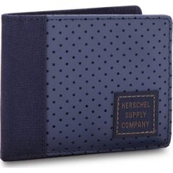 Duży Portfel Męski HERSCHEL - Edward 10365-01829 Peacoat/Army. Niebieskie portfele męskie Herschel, z materiału. W wyprzedaży za 129.00 zł.