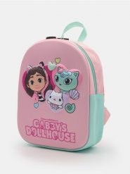 Plecak z aplikacją 3d Gabby's Dollhouse - różowy. Czerwone torby i plecaki dziecięce Sinsay. Za 39.99 zł.