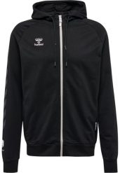 Bawełniana bluza z kapturem zapinana na zamek Hummel Move Grid. Czarne bluzy męskie Hummel, s, bez wzorów, z bawełny, z kapturem, na fitness i siłownię. Za 166.40 zł.