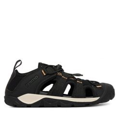 Sandały Reima. Czarne sandały chłopięce Reima, bez zapięcia. Za 319.99 zł.