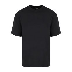 Koszulka Męska Signature Logo Tall. Czarne koszulki sportowe męskie Urban Classics, m, bez wzorów, bez kołnierzyka, bez ramiączek, trekkingowe. Za 84.99 zł.