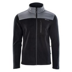 Polar męski Hi-Tec Hanis 350 - czarny, Rozmiar XL. Czarne bluzy męskie Hi-tec, m, bez wzorów, z materiału, bez kaptura. Za 149.99 zł.