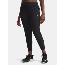 Spodnie do biegania damskie Under Armour Velociti Pro. Czarne legginsy damskie Under Armour, bez wzorów, do biegania. Za 229.99 zł.