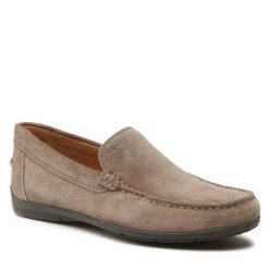 Mokasyny Geox. Brązowe mokasyny męskie Geox. Za 398.99 zł.
