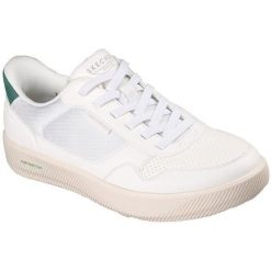 Buty sportowe męskie Skechers Arch Fit Court Break komforta. Białe buty sportowe męskie Skechers, z syntetyku, bez zapięcia, na fitness i siłownię. Za 590.00 zł.