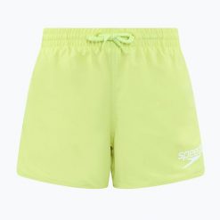 Szorty kąpielowe dziecięce Speedo Essential 13". Zielone spodenki dla dziewczynek Speedo, bez wzorów, sportowe. Za 48.99 zł.