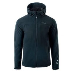 Kurtka Męska Kars Soft Shell. Czarne kurtki męskie Hi-tec, m, bez wzorów, trekkingowe. Za 275.99 zł.