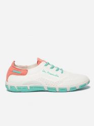 Buty Damskie TBS Janessa. Białe obuwie sportowe damskie TBS, bez wzorów, z gumy, trekkingowe. Za 449.00 zł.