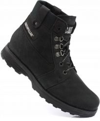 Damskie buty trapery czarne CATERPILLAR CHARLI FLEECE BOOT. Czarne śniegowce i trapery damskie Caterpillar, z gumy. Za 399.00 zł.