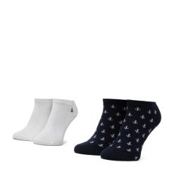 Skarpety krótkie Tom Tailor. Niebieskie skarpety damskie Tom Tailor, bez wzorów. Za 24.99 zł.