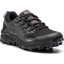 Buty ASICS - Gel-FujiTrabuco 7 G-TX GORE-TEX 1012A190 Black/Dark Grey 001. Czarne obuwie sportowe damskie marki Asics, bez wzorów, z gore-texu. W wyprzedaży za 499.00 zł.