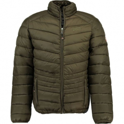 Kurtka zimowa "Diango Basic" w kolorze khaki. Brązowe kurtki męskie Canadian Peak, na zimę. W wyprzedaży za 204.95 zł.