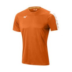 Koszulka Mizuno Nara Tee. Brązowe buty sportowe męskie Mizuno, bez zapięcia, na fitness i siłownię. Za 151.00 zł.