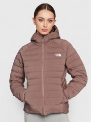 The North Face Kurtka puchowa Belleview NF0A7UK5 Brązowy Regular Fit. Brązowe kurtki damskie The North Face, xs, bez wzorów, z puchu, bez kaptura. Za 999.99 zł.