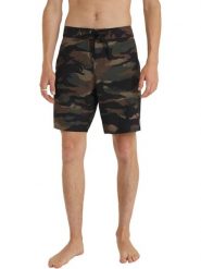Szorty Męskie O'Neill Hyperfreak Heat Camo 19". Zielone krótkie spodenki sportowe męskie O'Neill, m, bez wzorów, z materiału, żeglarskie. Za 299.00 zł.