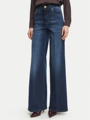 Fracomina Jeansy FP26WV3015D46001 Granatowy Flared Leg. Niebieskie jeansy damskie Fracomina. Za 534.99 zł.