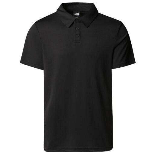 Koszulka turystyczna męska The North Face M Tanken Polo. Czarne koszulki polo męskie The North Face, m, bez wzorów, bez kołnierzyka, bez ramiączek, trekkingowe. Za 162.00 zł.
