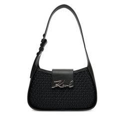 Torebka KARL LAGERFELD. Czarne torebki do ręki damskie KARL LAGERFELD, bez wzorów, klasyczne, bez dodatków. Za 849.99 zł.