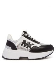 MICHAEL Michael Kors Sneakersy MK02299002 Srebrny. Szare buty sportowe dziewczęce MICHAEL Michael Kors, bez wzorów, ze skóry, bez zapięcia. Za 289.99 zł.