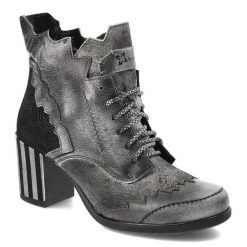 Białe Botki Damskie Maciejka Codzienne Buty. Białe botki damskie Maciejka, bez obcasa, na obcasie. Za 309.00 zł.