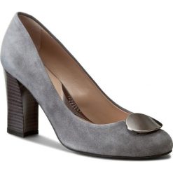 Półbuty SOLO FEMME - 67912-03-E37/000-04-00 Szary. Szare półbuty damskie Solo Femme, ze skóry, eleganckie. W wyprzedaży za 199.00 zł.
