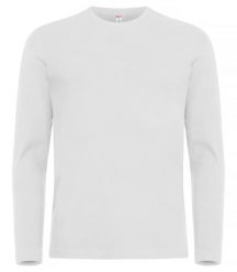 Clique Premium Fashion-T L/S – Premium koszulka z długim rękawem z bawełny –. Białe bluzki z długim rękawem męskie CLIQUE, l, bez wzorów, z bawełny, klasyczne, bez kołnierzyka. Za 122.39 zł.
